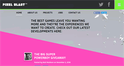 Desktop Screenshot of pixel-blast.com